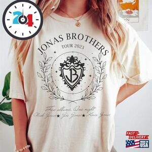 Five Albums One Night Tour Shirt Jonas Brothers The Gift For Fan T-Shirt